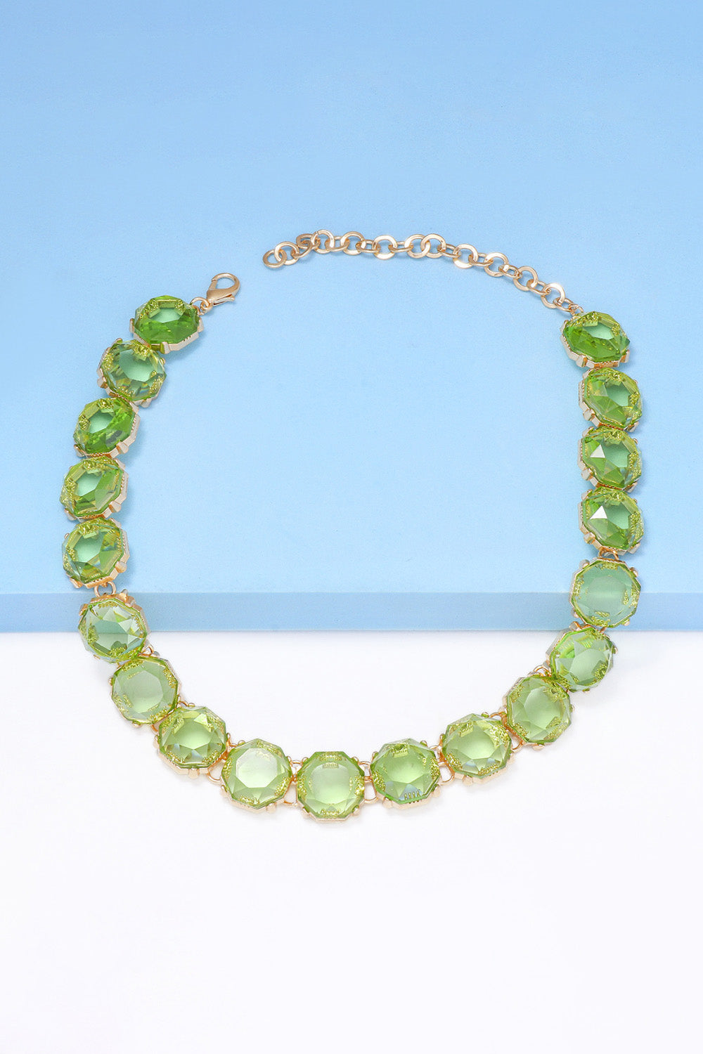 Zinc Alloy Resin Necklace