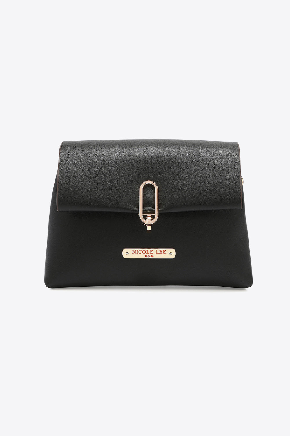 Nicole Lee USA Cassette Woven Satchel Crossbody Bag - Black / One Size